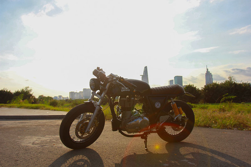 Royal Enfield Continental GT độ cafe racer độc đáo ở Sài Gòn